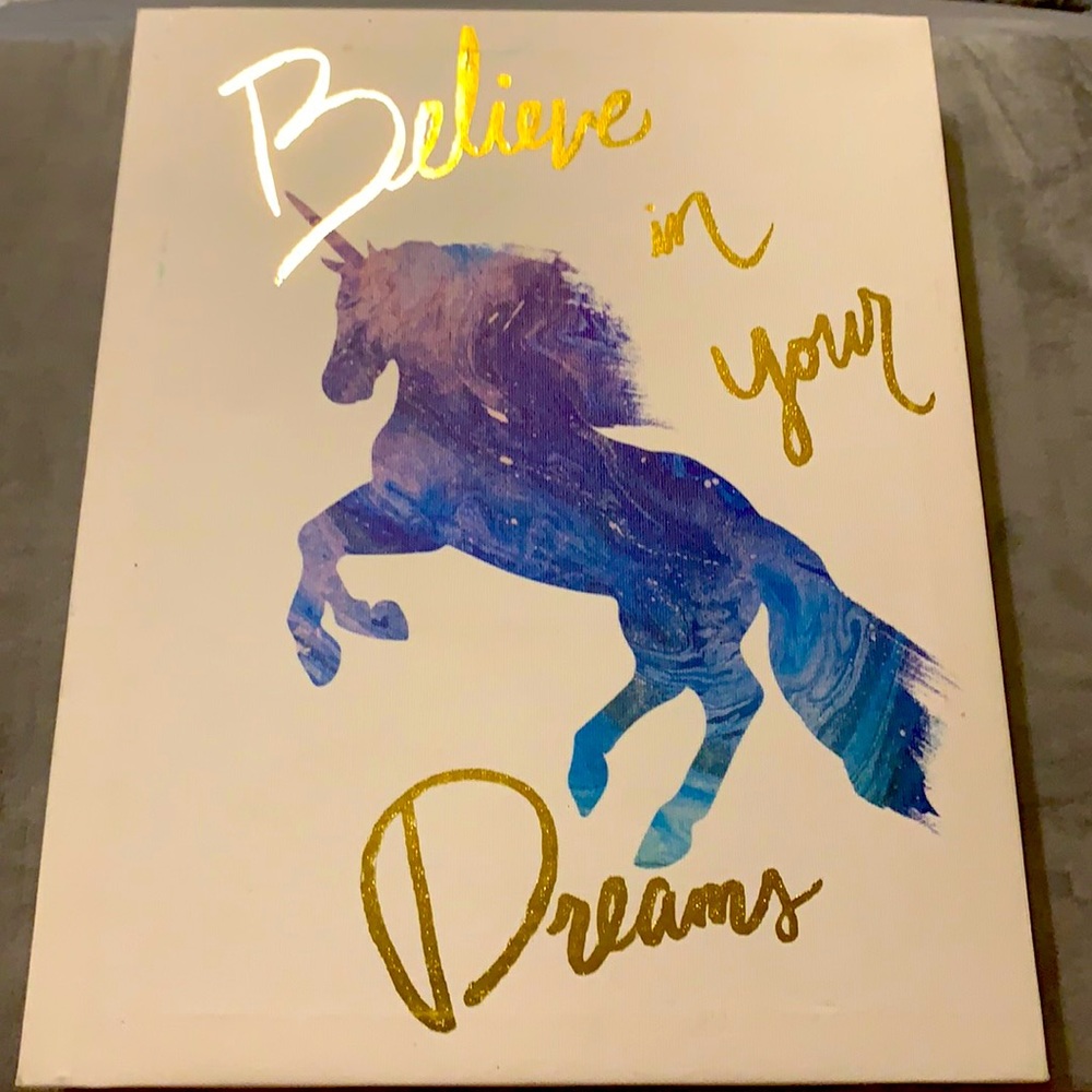 Unicorn canvas